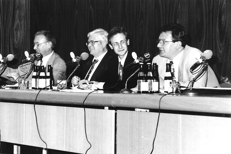 Heintz Innozenz bei SR Podiumsdiskussion