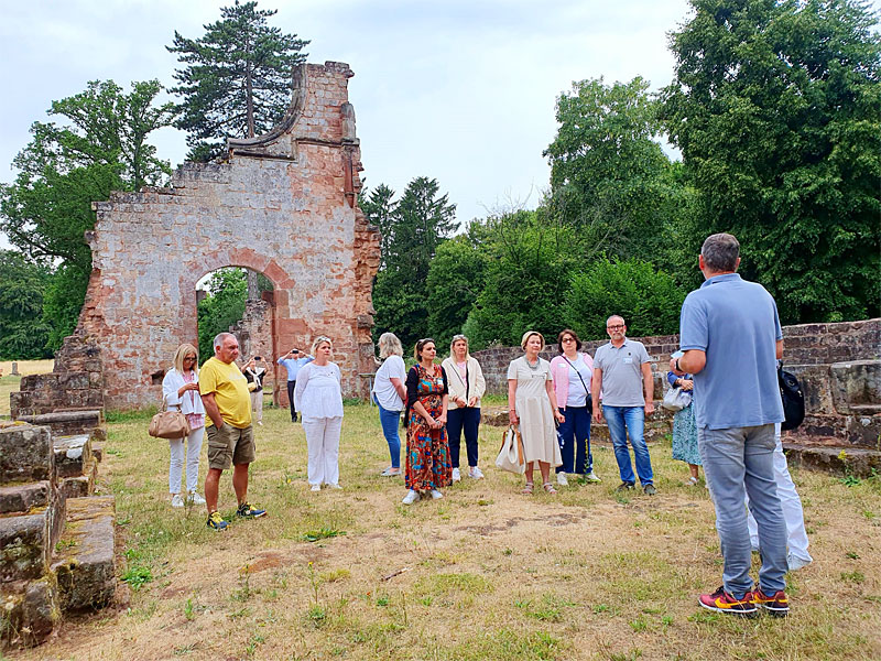 Besuch Klosterruine