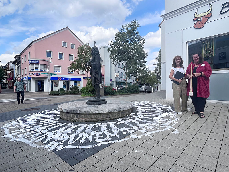 Katharina Pieper und Dr. Francoise Mathis Sandmaier