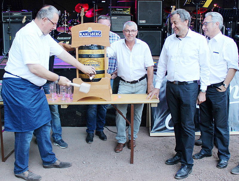 Strandfest Fassanstich