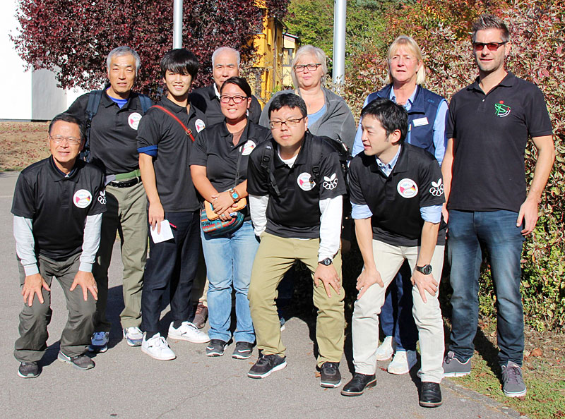 Gruppenfoto Japanische Delegation