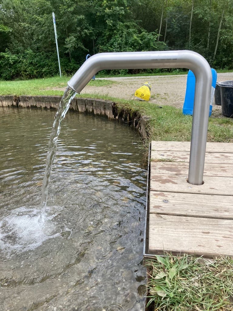 Wasserspielplatz Rohr