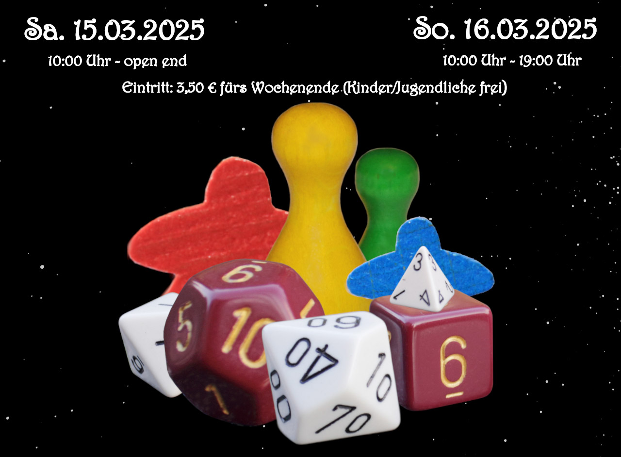 Welt der Spiele beim „Gedankenwelten“ CON 8 