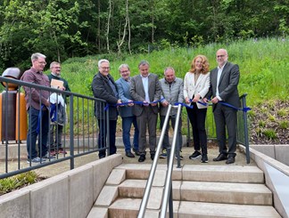 Neuer Rast- und Wanderplatz für Wörschweiler wurde eingeweiht